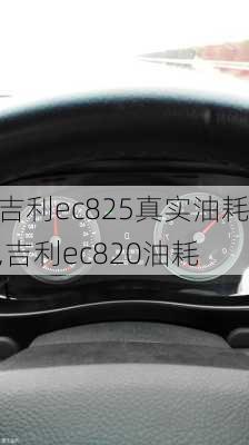 吉利ec825真实油耗,吉利ec820油耗