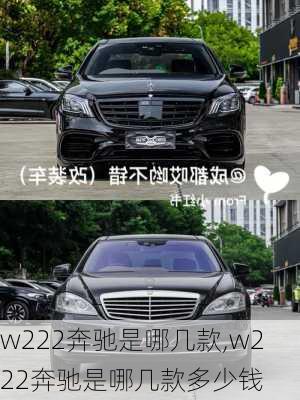 w222奔驰是哪几款,w222奔驰是哪几款多少钱