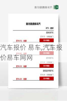 汽车报价 易车,汽车报价易车网网