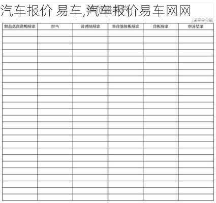 汽车报价 易车,汽车报价易车网网