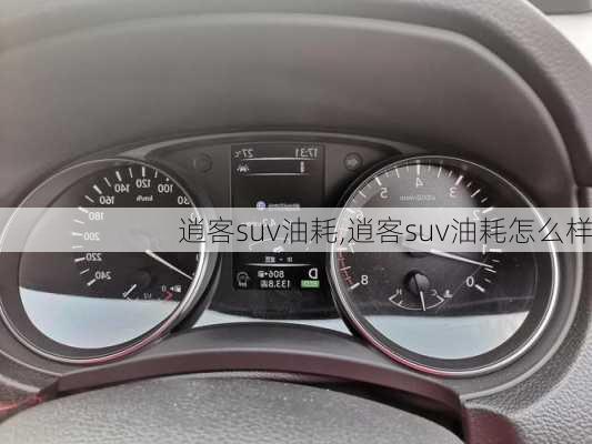 逍客suv油耗,逍客suv油耗怎么样