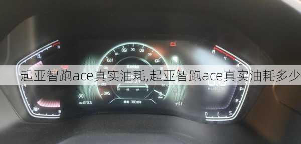 起亚智跑ace真实油耗,起亚智跑ace真实油耗多少