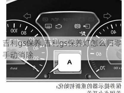 吉利gs保养,吉利gs保养灯怎么归零手动消除