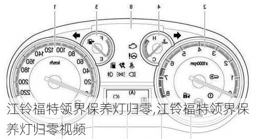 江铃福特领界保养灯归零,江铃福特领界保养灯归零视频