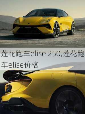 莲花跑车elise 250,莲花跑车elise价格