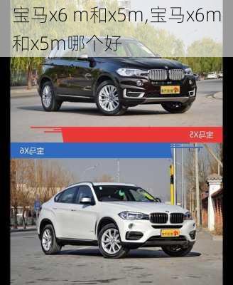 宝马x6 m和x5m,宝马x6m和x5m哪个好