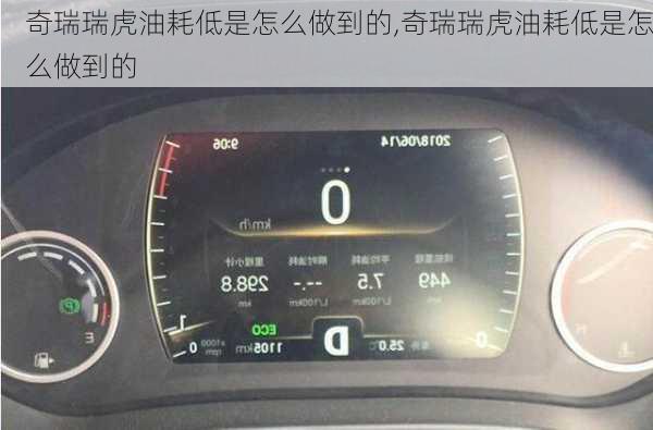 奇瑞瑞虎油耗低是怎么做到的,奇瑞瑞虎油耗低是怎么做到的