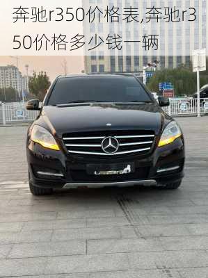 奔驰r350价格表,奔驰r350价格多少钱一辆