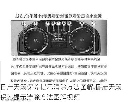 日产天籁保养提示清除方法图解,日产天籁保养提示清除方法图解视频