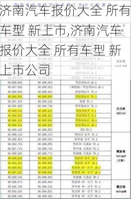 济南汽车报价大全 所有车型 新上市,济南汽车报价大全 所有车型 新上市公司