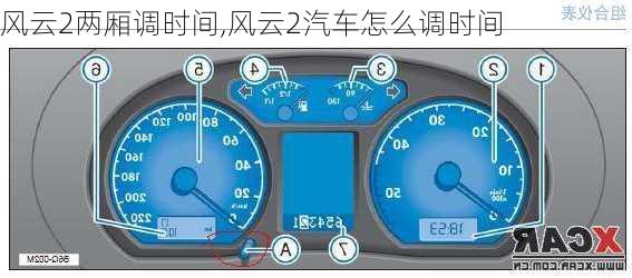 风云2两厢调时间,风云2汽车怎么调时间