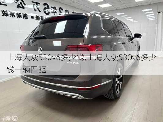 上海大众530v6多少钱,上海大众530v6多少钱一辆四驱