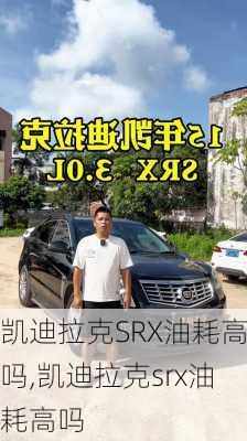 凯迪拉克SRX油耗高吗,凯迪拉克srx油耗高吗