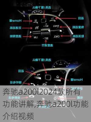 奔驰a200l2024款所有功能讲解,奔驰a200l功能介绍视频