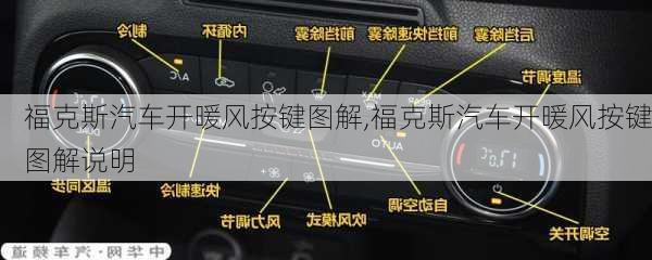 福克斯汽车开暖风按键图解,福克斯汽车开暖风按键图解说明