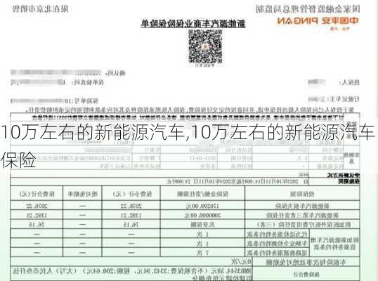 10万左右的新能源汽车,10万左右的新能源汽车保险