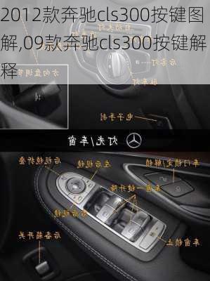 2012款奔驰cls300按键图解,09款奔驰cls300按键解释